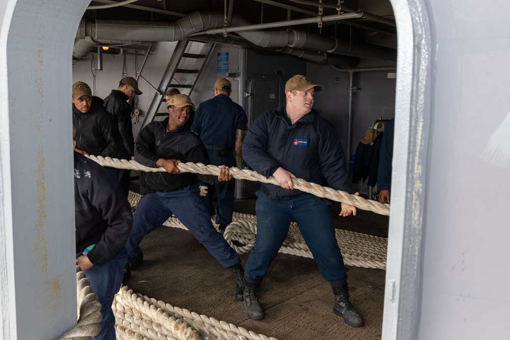 Daily Operations Aboard USS George H.W. Bush (CVN 77)