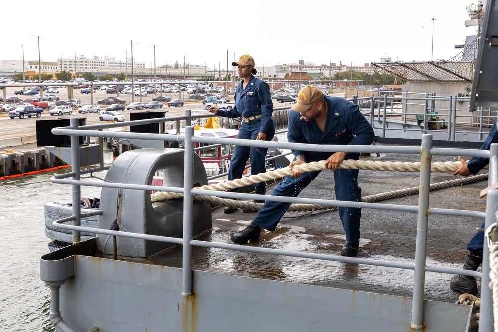 Daily Operations Aboard USS George H.W. Bush (CVN 77)