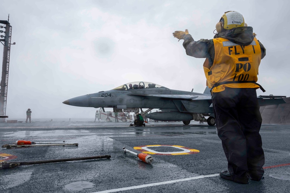 Daily Operations Aboard USS George H.W. Bush (CVN 77)
