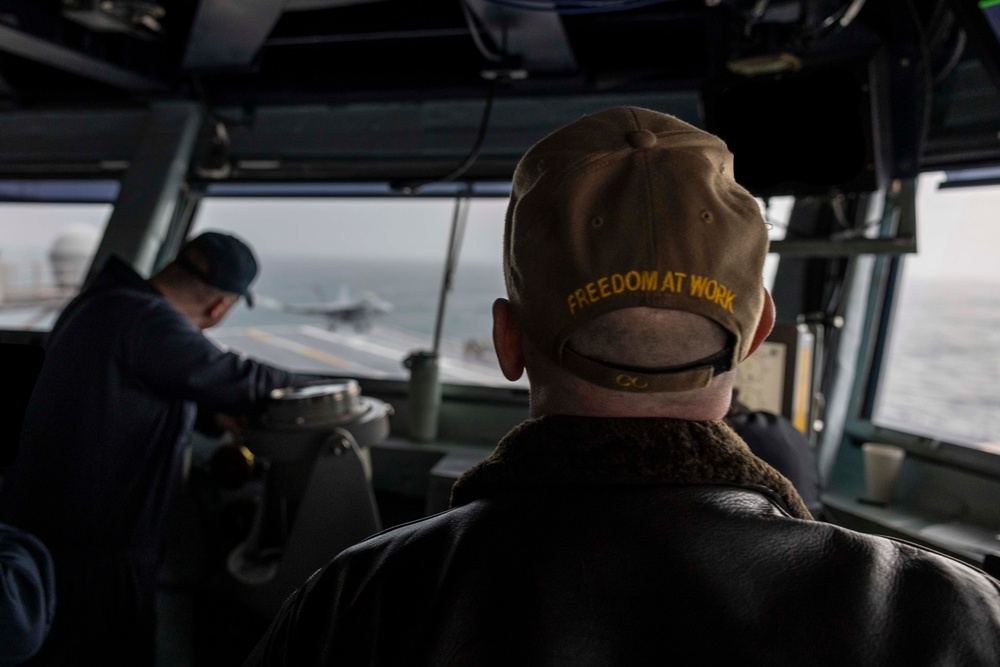 Daily Operations Aboard USS George H.W. Bush (CVN 77)