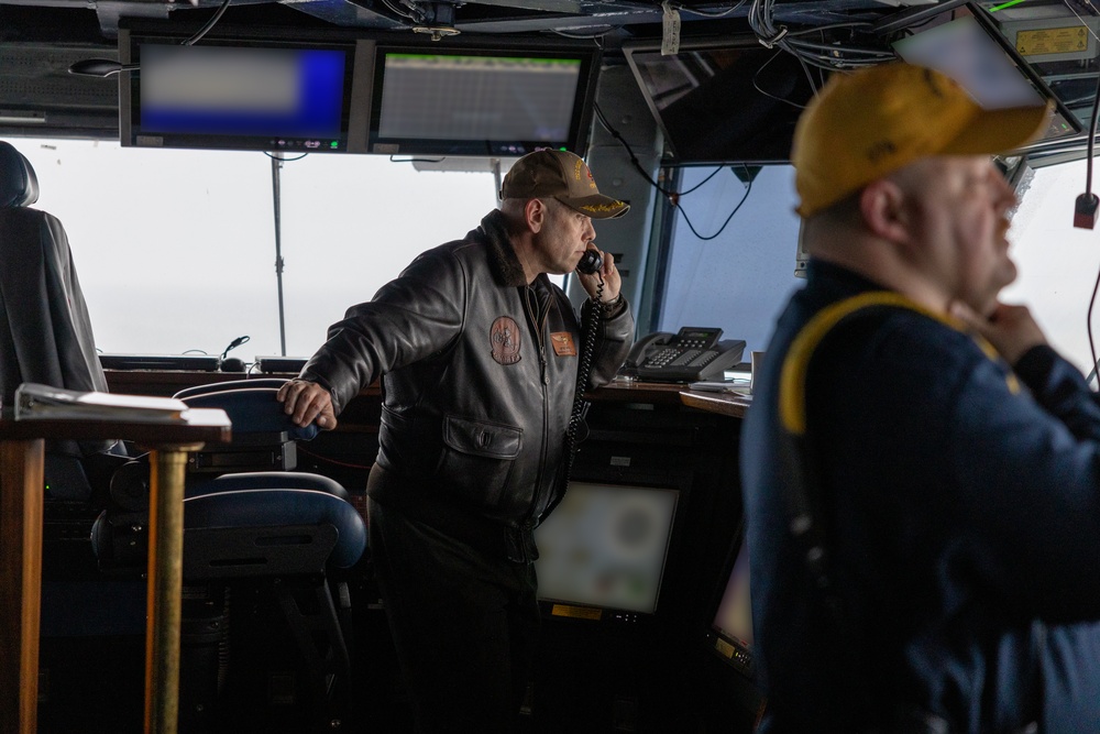 Daily Operations Aboard USS George H.W. Bush (CVN 77)