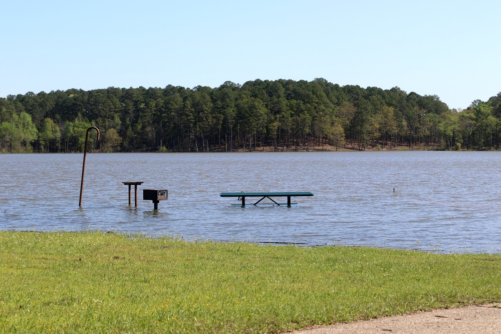 High water levels mean recreation closures at Pine Creek Lake in Oklahoma