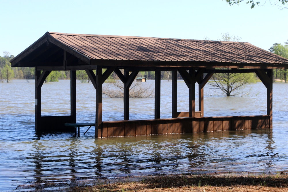 High water levels mean recreation closures at Pine Creek Lake in Oklahoma
