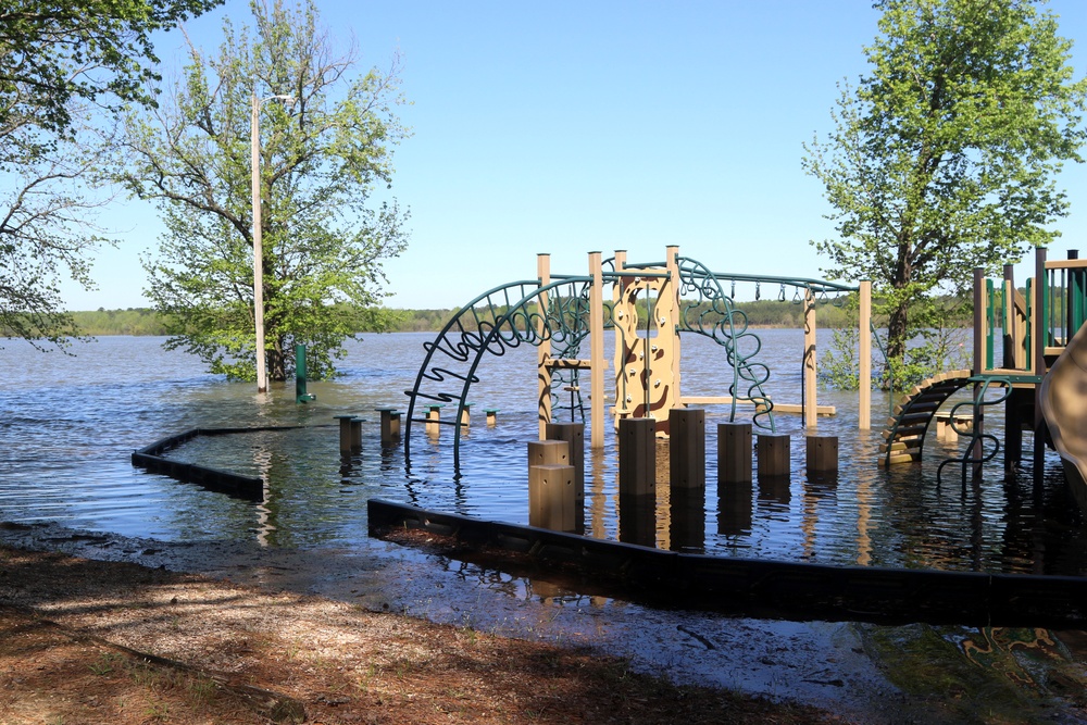 High water levels mean recreation closures at Pine Creek Lake in Oklahoma