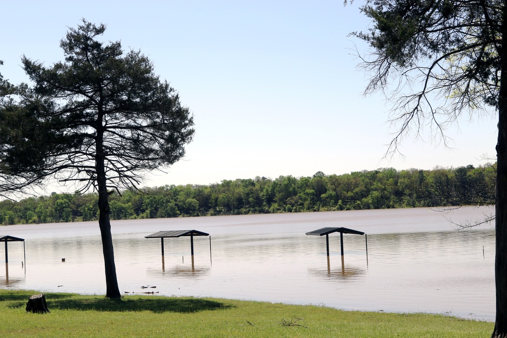 High water levels mean recreation closures at Pine Creek Lake in Oklahoma