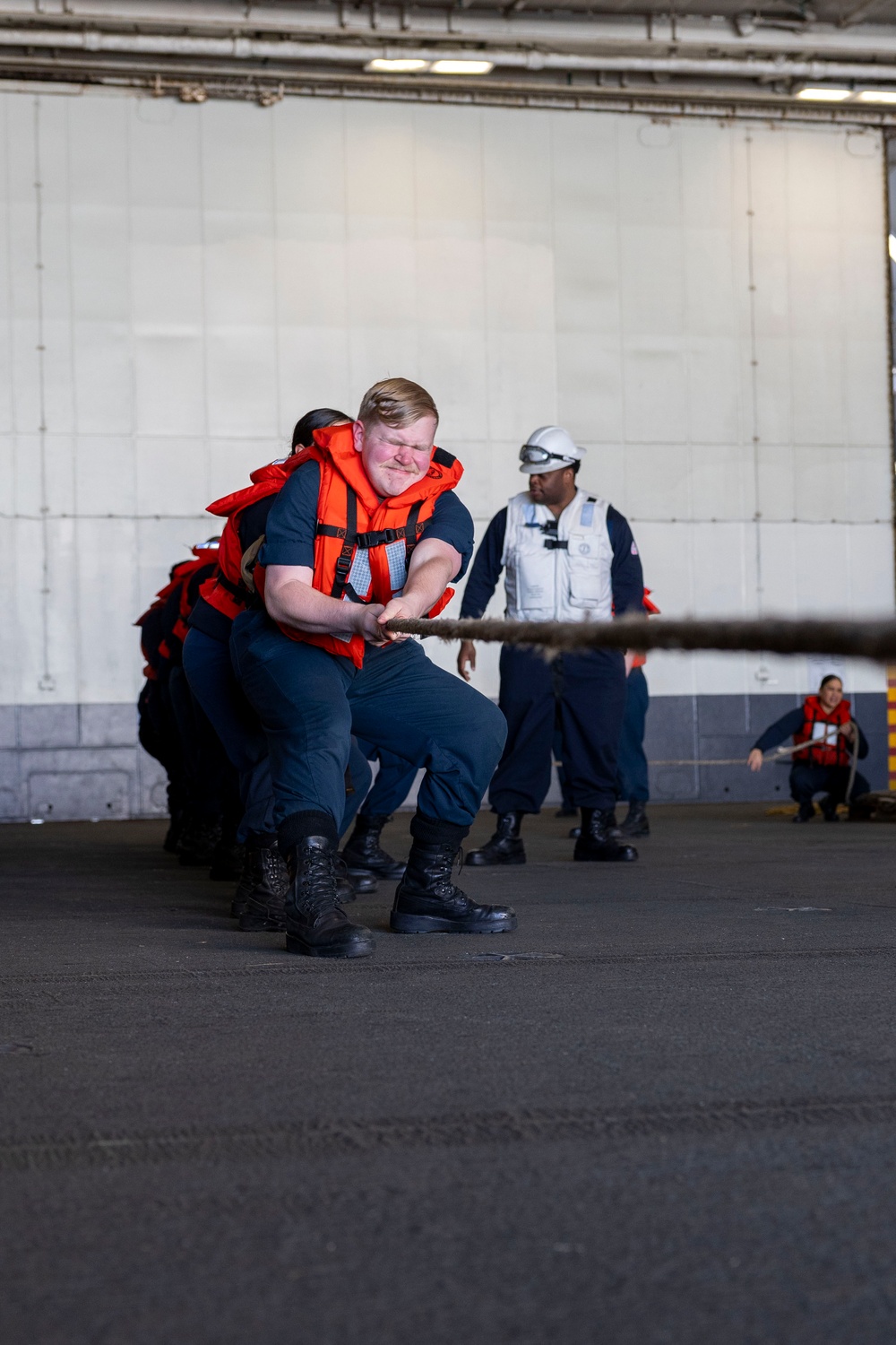 Daily Operations Aboard USS George H.W. Bush (CVN 77)