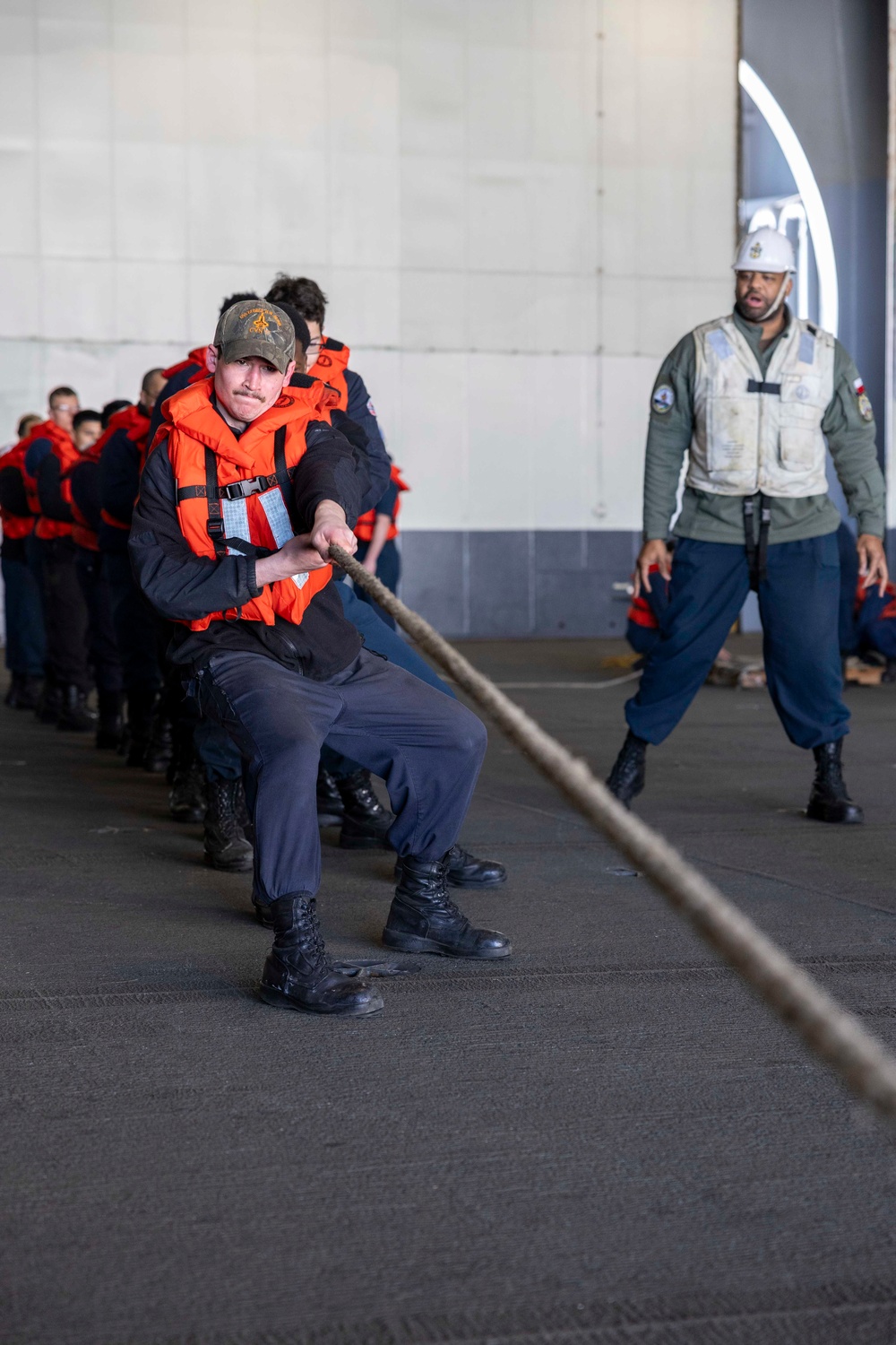 Daily Operations Aboard USS George H.W. Bush (CVN 77)