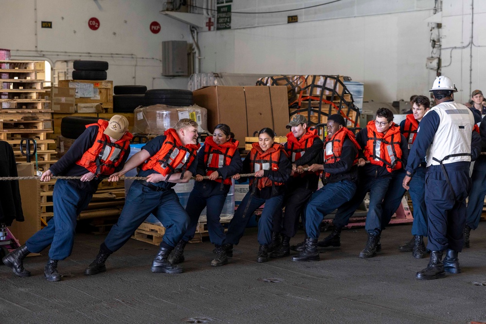 Daily Operations Aboard USS George H.W. Bush (CVN 77)