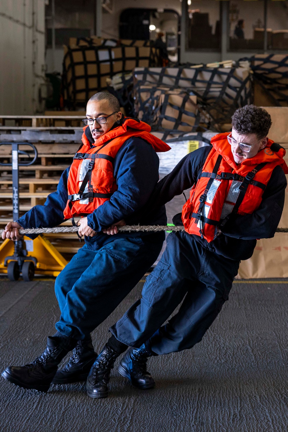 Daily Operations Aboard USS George H.W. Bush (CVN 77)