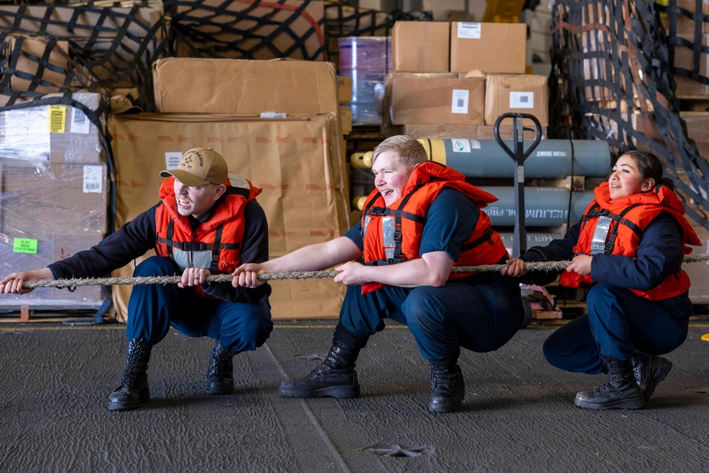 Daily Operations Aboard USS George H.W. Bush (CVN 77)