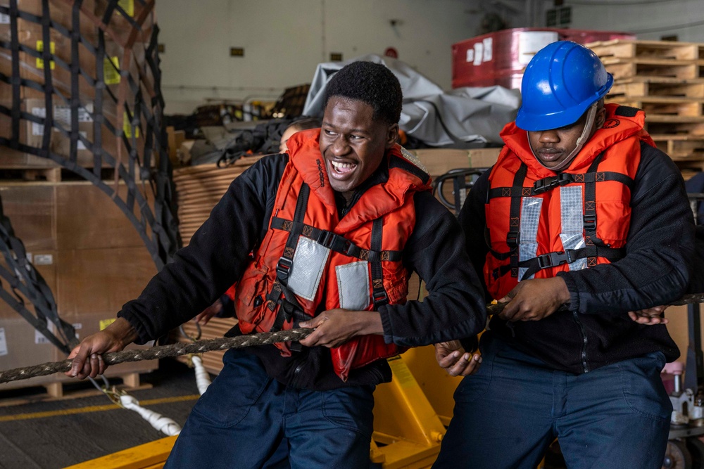 Daily Operations Aboard USS George H.W. Bush (CVN 77)