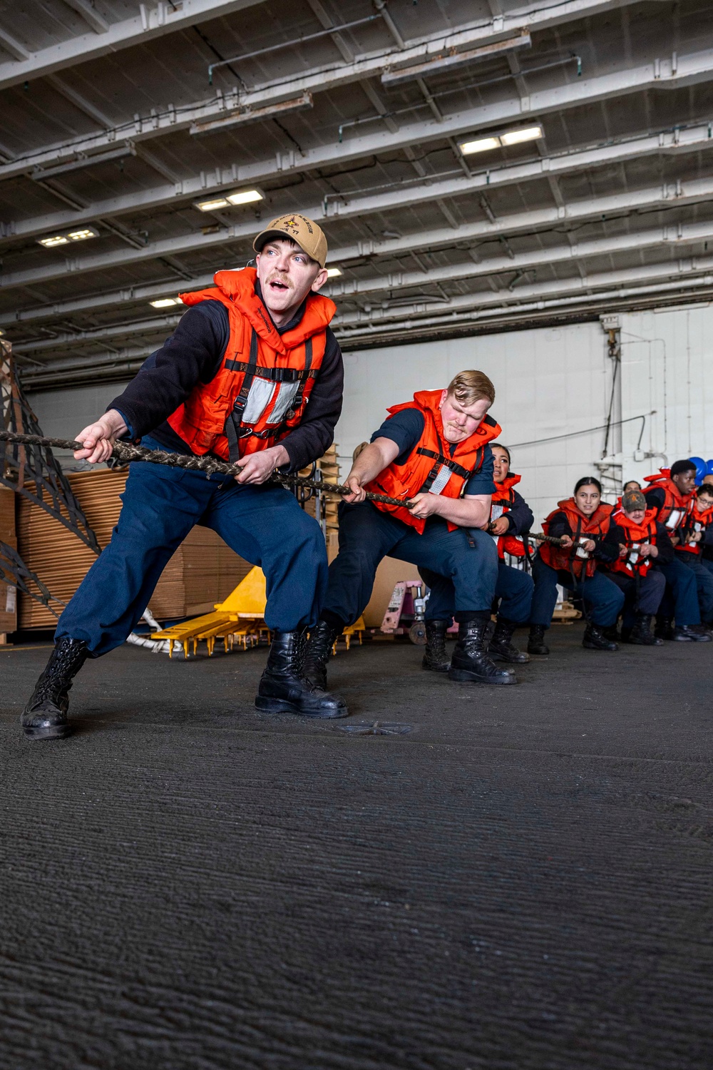 Daily Operations Aboard USS George H.W. Bush (CVN 77)
