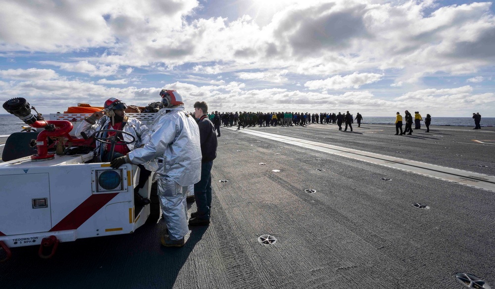 Daily Operations Aboard USS George H.W. Bush (CVN 77)