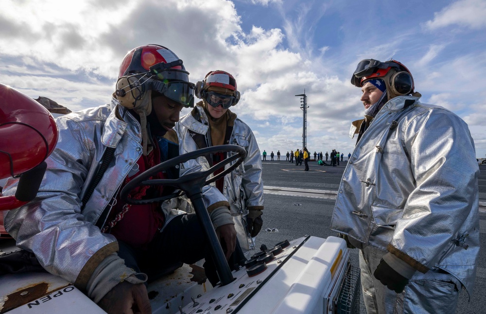 Daily Operations Aboard USS George H.W. Bush (CVN 77)