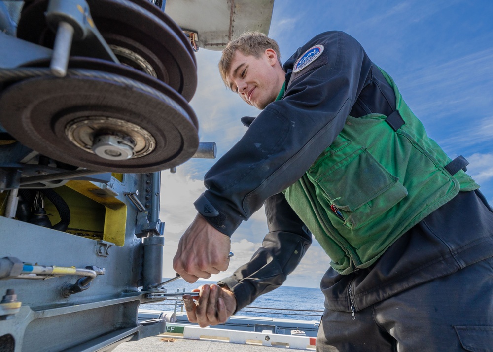 Daily Operations Aboard USS George H.W. Bush (CVN 77)