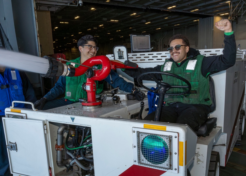 Daily Operations Aboard USS George H.W. Bush (CVN 77)