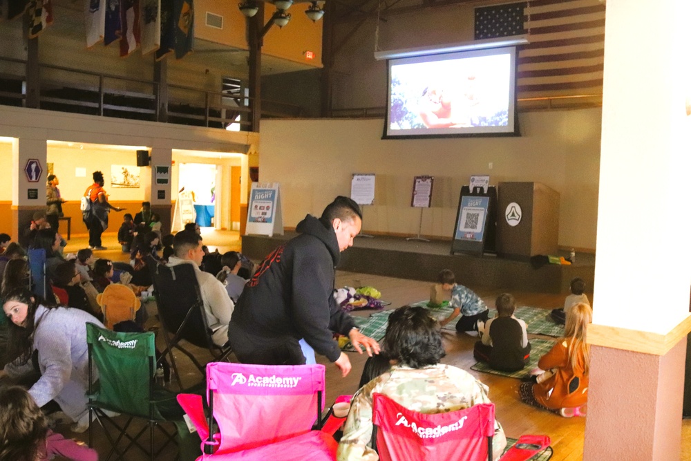 Fort McCoy kicks off 2025 Month of the Military Child with movie night event