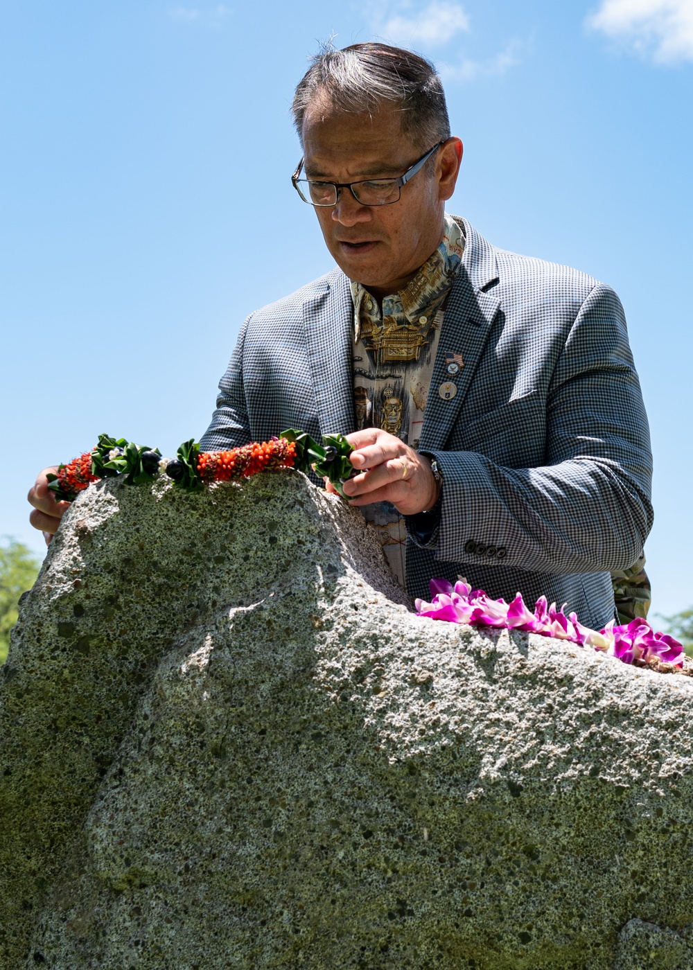 DPAA Conducts Memorial Ceremony