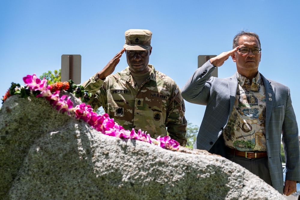 DPAA Conducts Memorial Ceremony