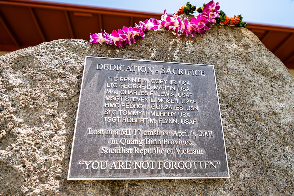 DPAA Conducts Memorial Ceremony