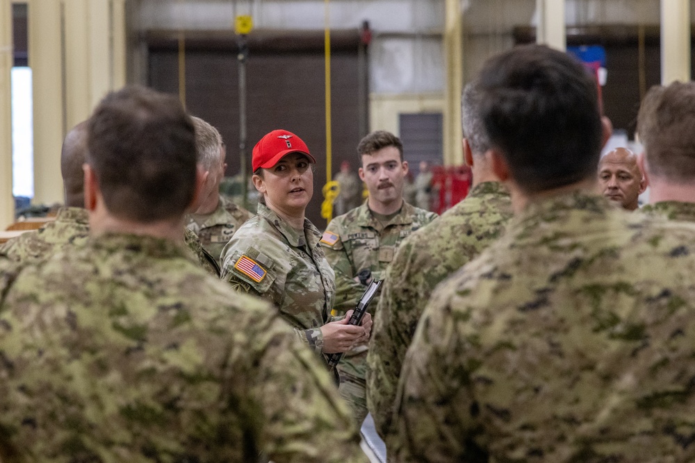CAAWC Visit 82nd Sustainment Brigade