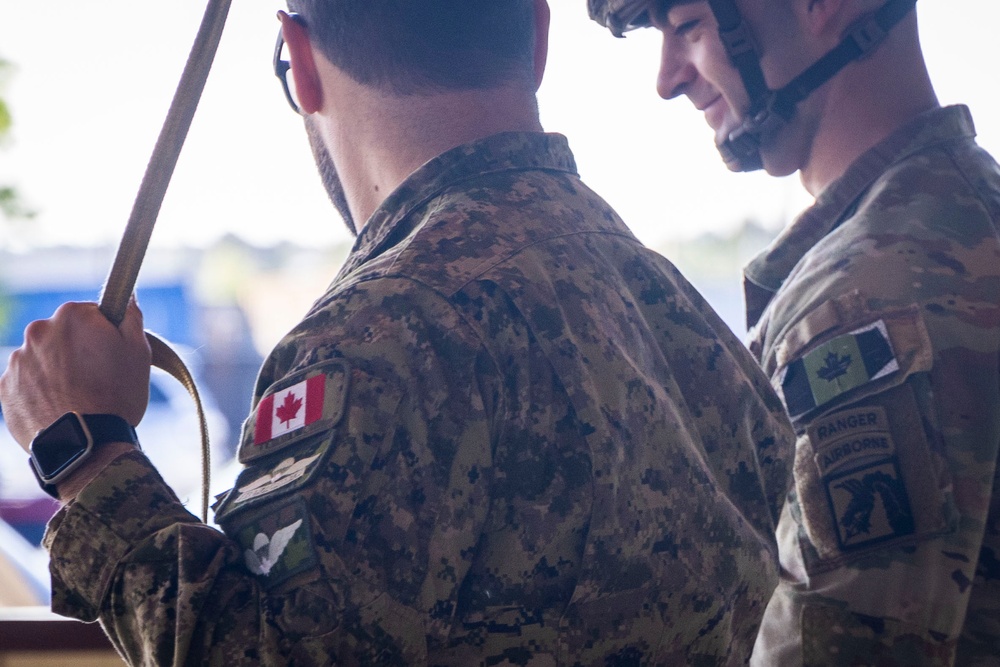 XVIII Airborne Corps Canadian Bilateral Airborne Exchange
