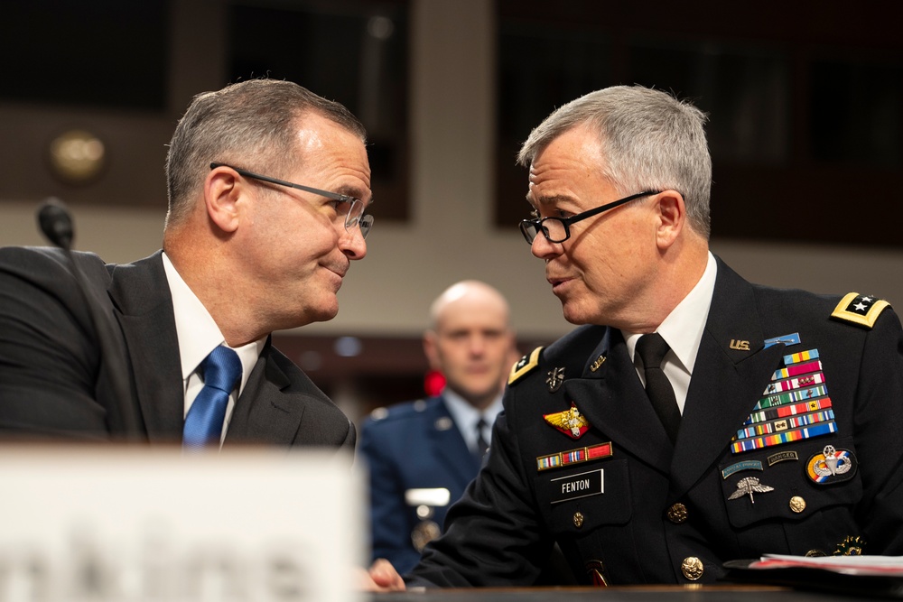 PTDO ASD(SOLIC) Colby C. Jenkins, Commander of USSOCOM Gen. Bryan Fenton Testify at SASC Posture Hearing
