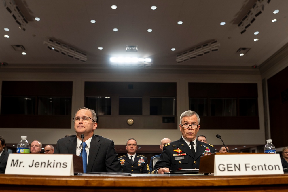 PTDO ASD(SOLIC) Colby C. Jenkins, Commander of USSOCOM Gen. Bryan Fenton Testify at SASC Posture Hearing