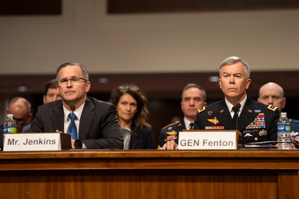 PTDO ASD(SOLIC) Colby C. Jenkins, Commander of USSOCOM Gen. Bryan Fenton Testify at SASC Posture Hearing