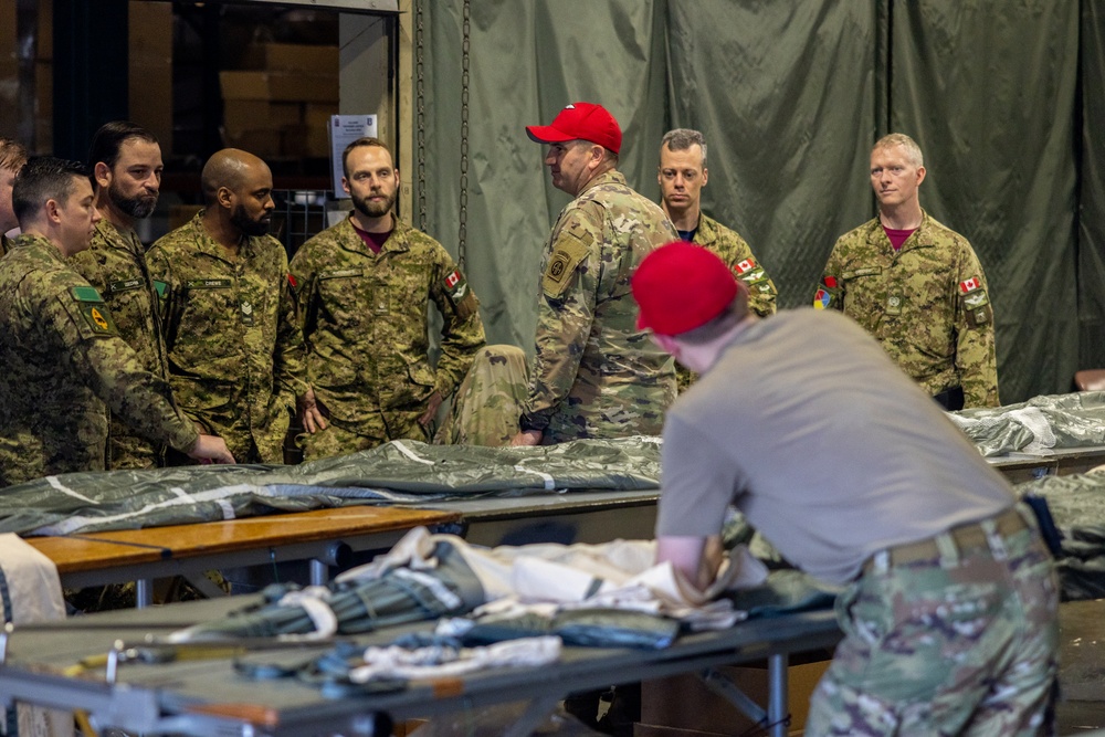 CAAWC Visit 82nd Sustainment Brigade