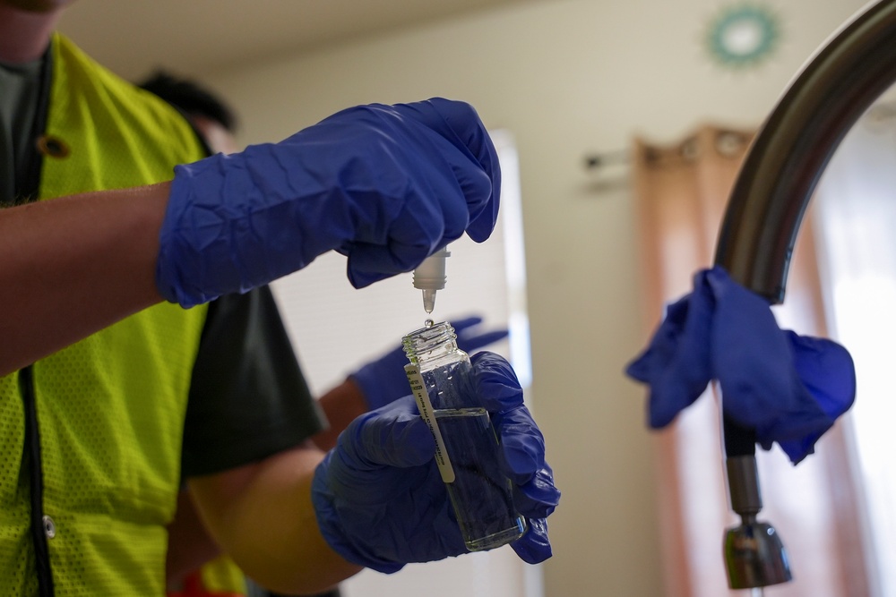 NCTF-RH Conducts Water Quality Testing