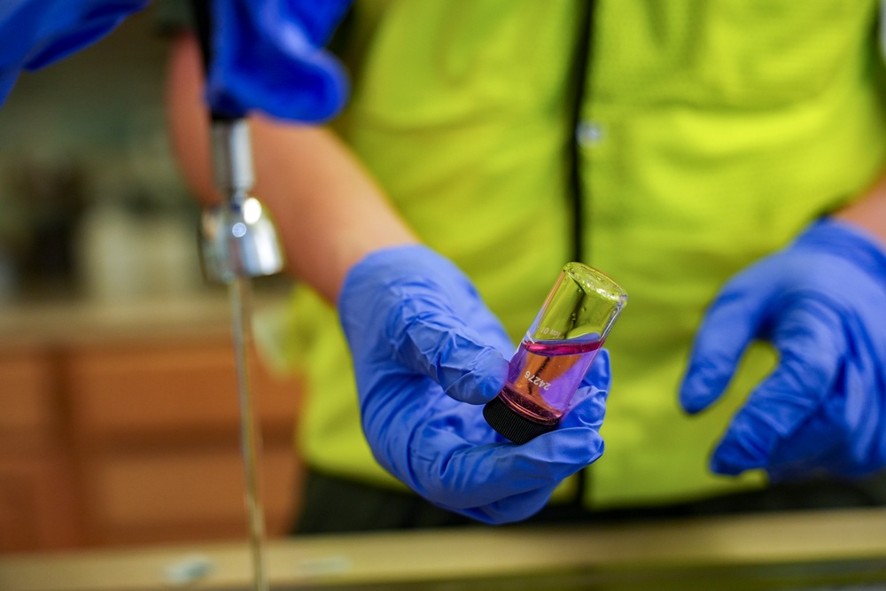 NCTF-RH Conducts Water Quality Testing