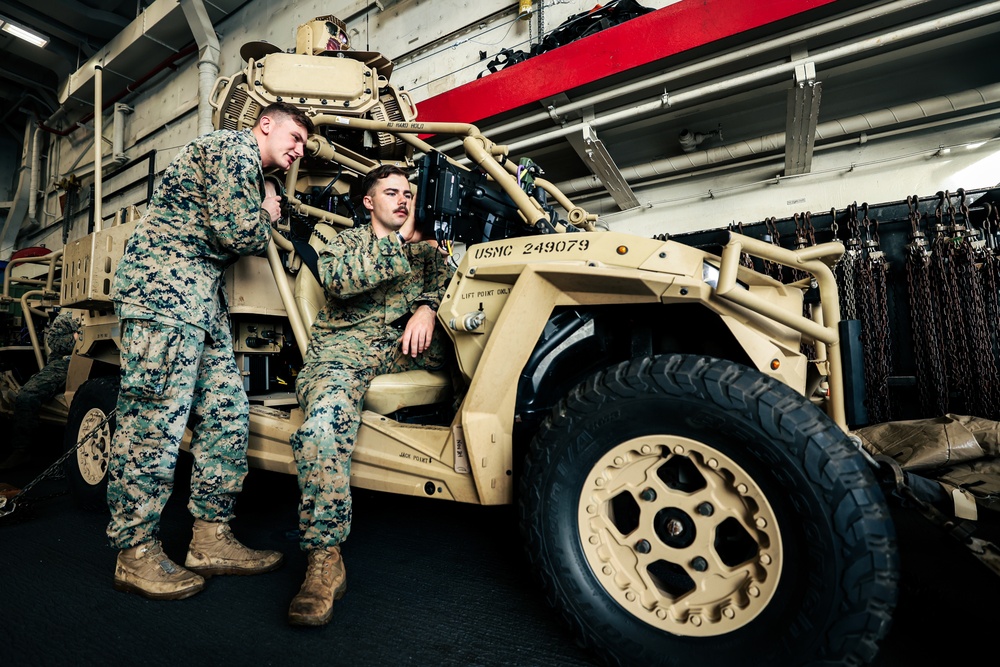 22nd MEU | L-MADIS Operations Aboard USS San Antonio