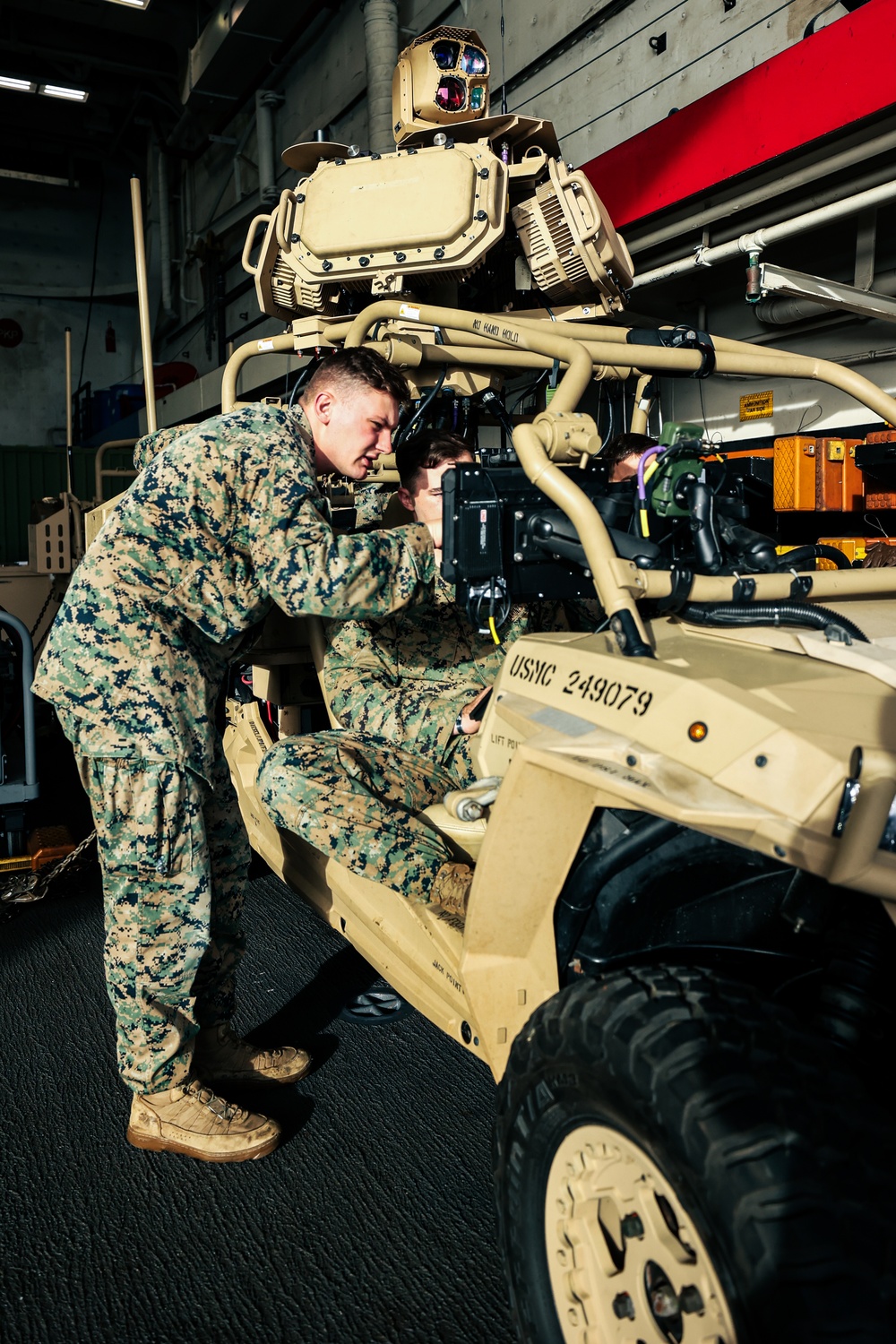 22nd MEU | L-MADIS Operations Aboard USS San Antonio