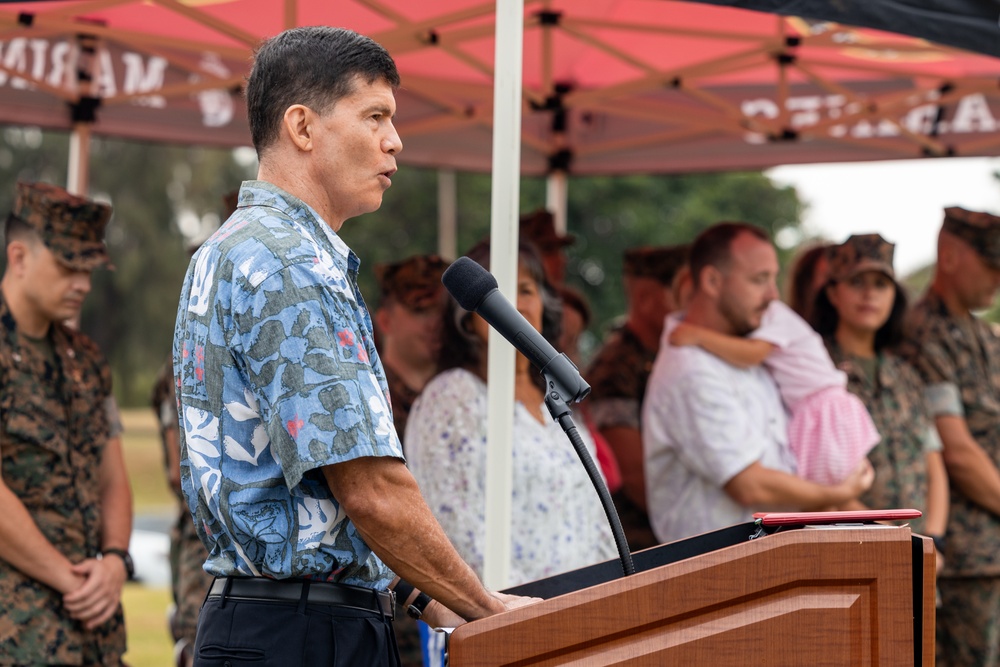 HQ Company Conducts Change of Command