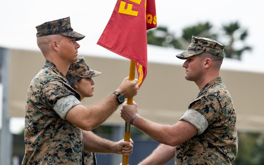 HQ Company Conducts Change of Command