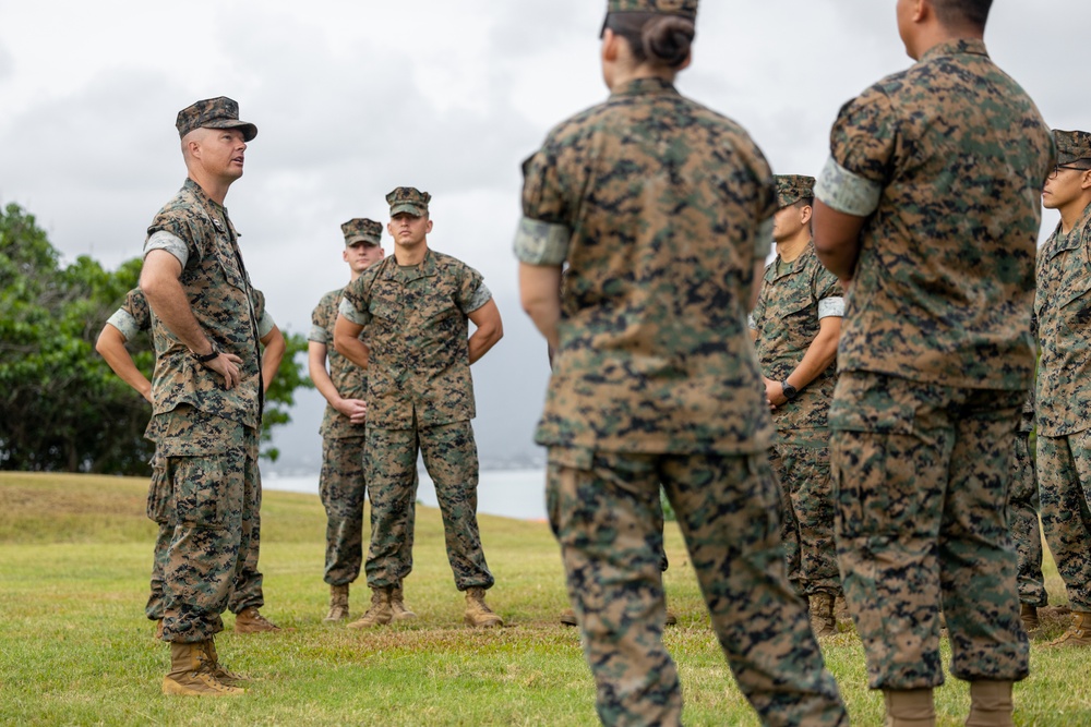 HQ Company Conducts Change of Command