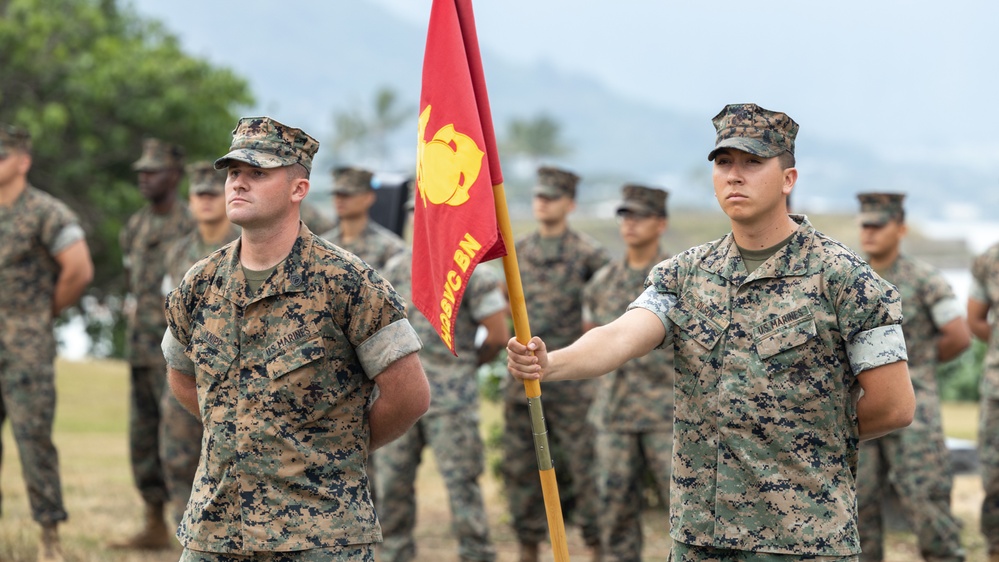 HQ Company Conducts Change of Command
