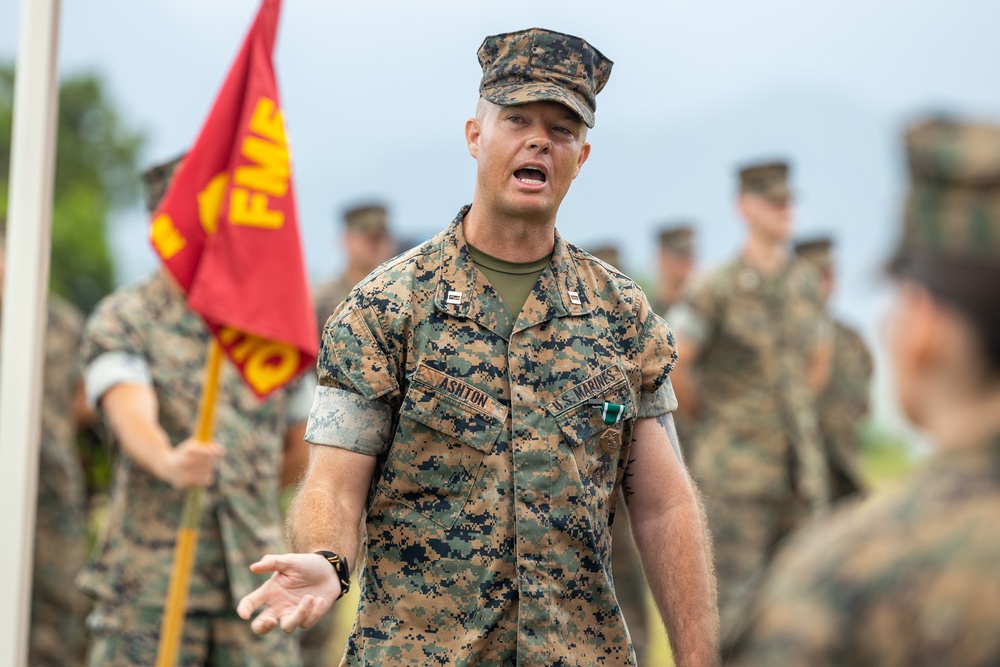 HQ Company Conducts Change of Command