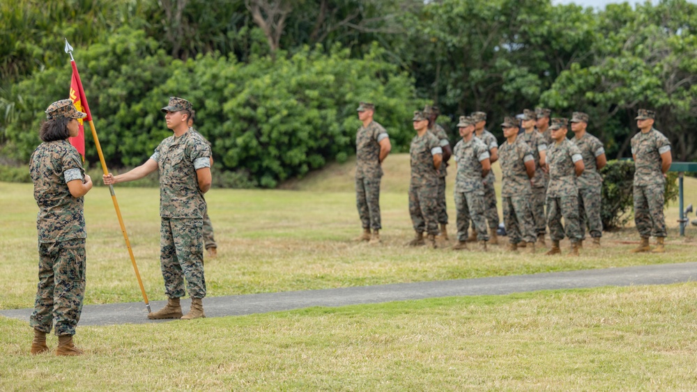 HQ Company Conducts Change of Command