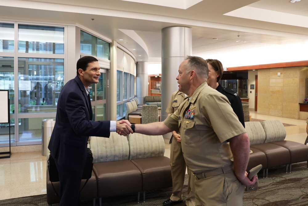 Senior Defense Health Officials Visit Naval Hospital Camp Pendleton to Enhance Health Care and Readiness