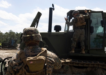 NASCAR Racer Joey Logano Visits U.S. Marines With 2d Combat Engineer Battalion, 2d Marine Division