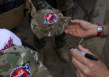 NASCAR Racer Joey Logano Visits U.S. Marines With 2d Combat Engineer Battalion, 2d Marine Division