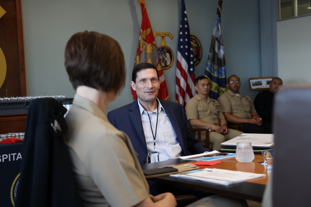 Senior Defense Health Officials Visit Naval Hospital Camp Pendleton to Enhance Health Care and Readiness