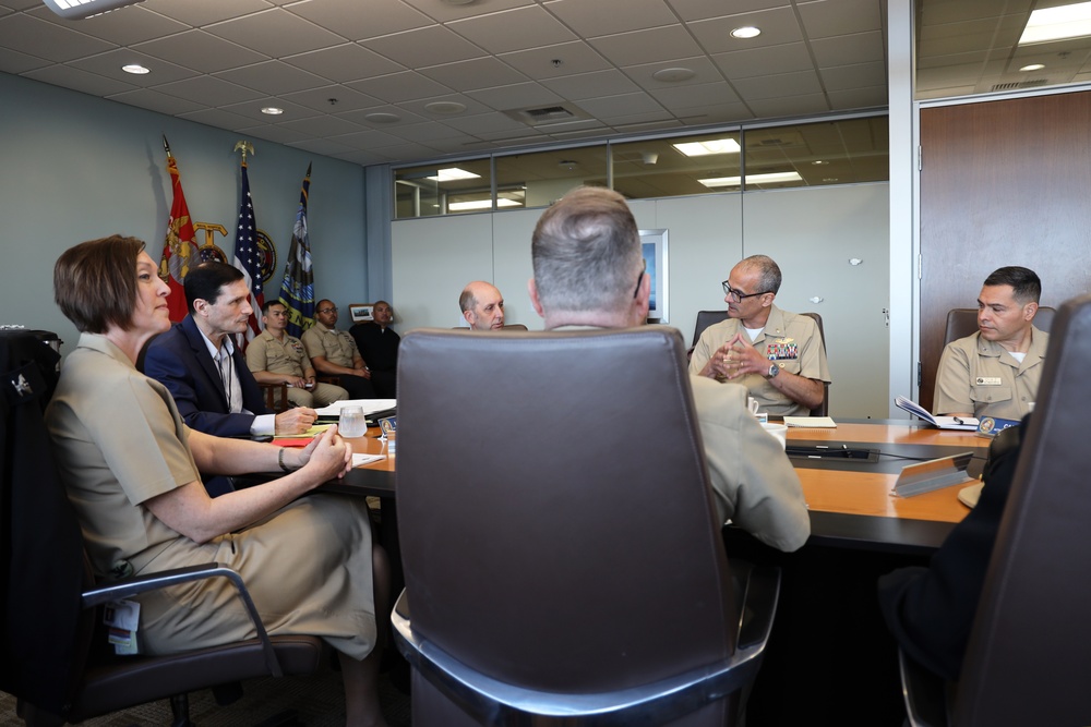 Senior Defense Health Officials Visit Naval Hospital Camp Pendleton to Enhance Health Care and Readiness