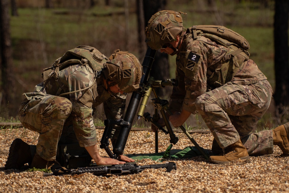 3rd Infantry Division competes at the 2025 International Best Mortar Competition, Day 2