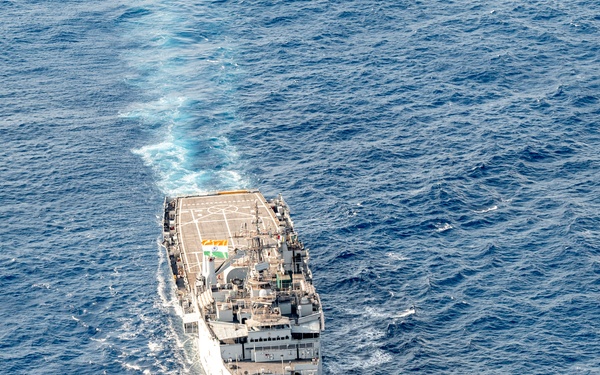 U.S and Indian forces operate together in the Bay of Bengal during Exercise Tiger Triumph 2025