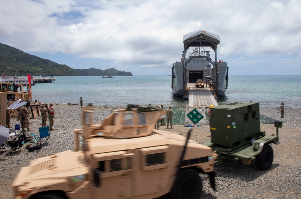 Salaknib 25 | Combined Joint Logistics Over the Shore