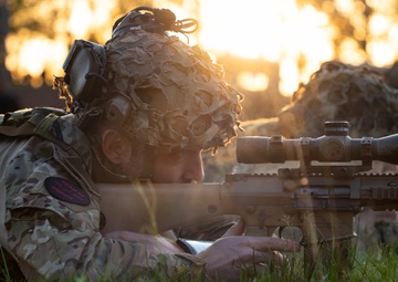 3rd ID Snipers Compete In the 2025 International Best Sniper Competition