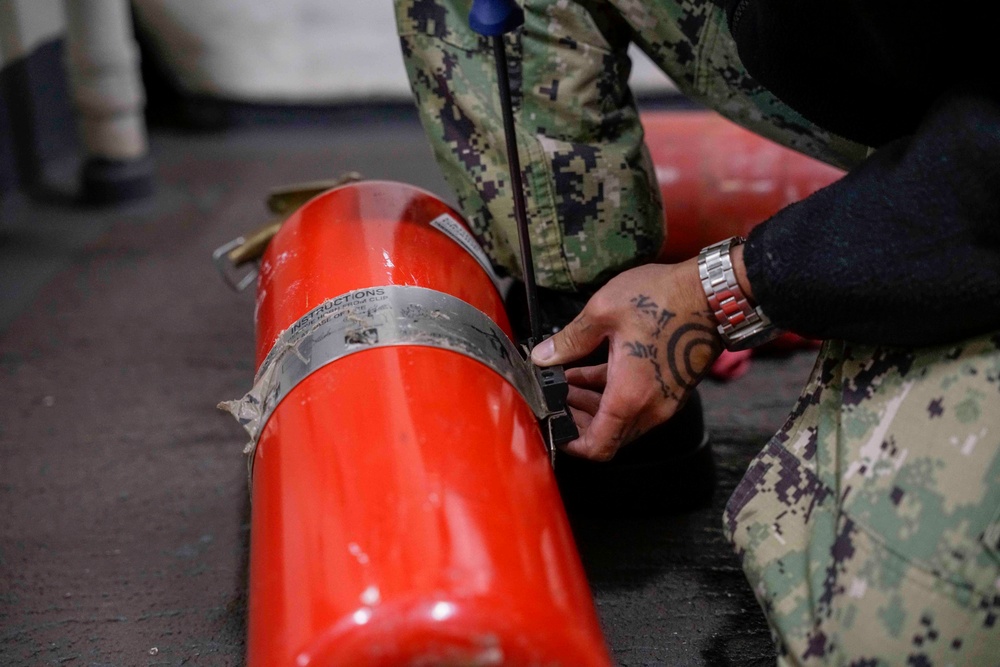 USS Abraham Lincoln conducts routine operations